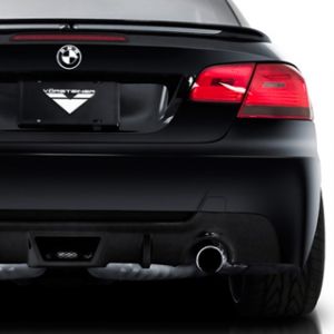 Vista Traseira de Carro Esportivo BMW