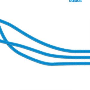 Design de Cadarços Azuis Adidas