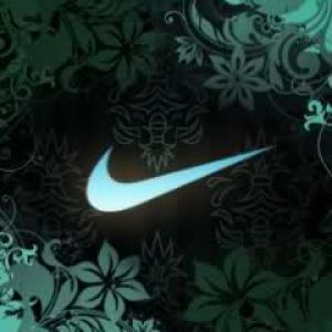 Design Floral Logo Nike