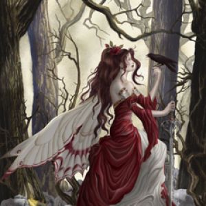 Fada Encantadora na Floresta