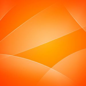 Design Abstrato Laranja Vibrante
