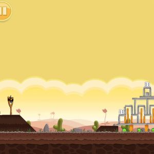 Cena do Jogo Angry Birds