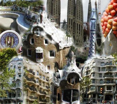 Maravilhas arquitetônicas de Gaudí - wallpaper preview