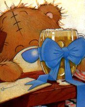 Urso Fofo com Cerveja