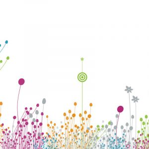 Design Floral Abstrato Colorido