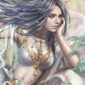 Arte Fantástica de uma Mulher Mística