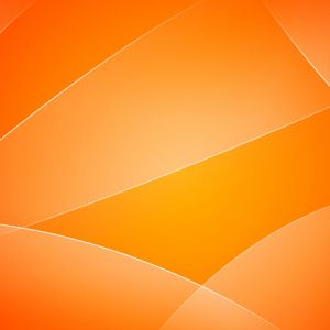 Design Abstrato Laranja Vibrante