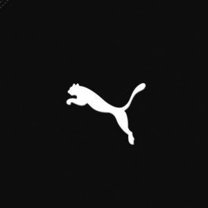Logo da Puma em Fundo Preto