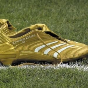 Botas Douradas de Zinedine Zidane