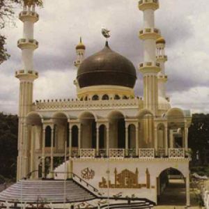 Arquitetura impressionante da mesquita