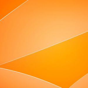 Papel de Parede Abstrato Laranja Vibrante