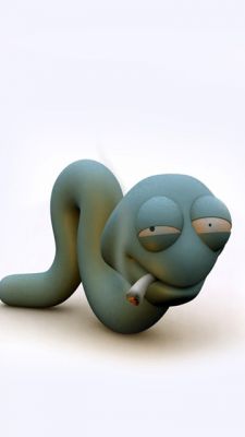 Cobra de Cartum Engraçada