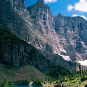 Paisagem montanhosa majestosa