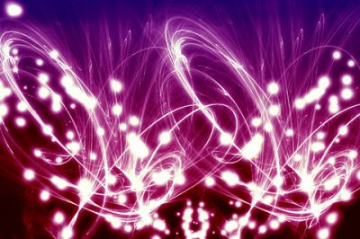 Padrões de Luz Abstratos Vibrantes - wallpaper preview