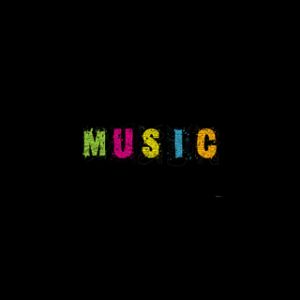 Tipografia Musical Colorida