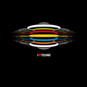 Fundo I Love Techno