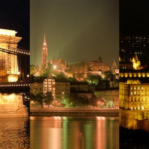 Panorama Noturno de Budapeste