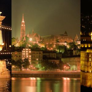 Panorama Noturno de Budapeste