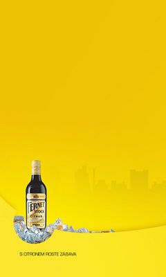 Garrafa Fernet Stock Citrus