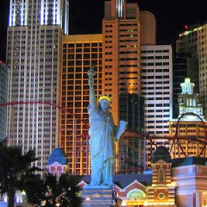 Estátua da Liberdade à Noite