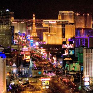 Skyline Noturno de Las Vegas