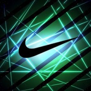 Design Abstrato do Logo Nike