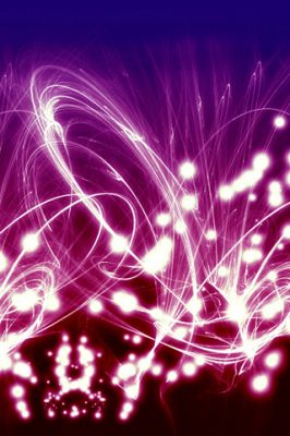 Padrões de Luz Abstratos Vibrantes