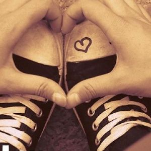 Gesto de Amor em Forma de Coração