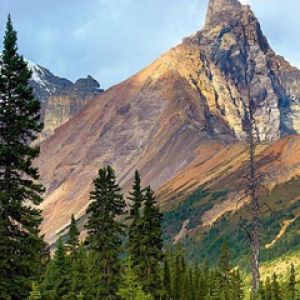 Paisagem montanhosa majestosa