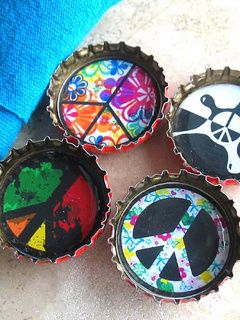 Arte de Tampas Coloridas