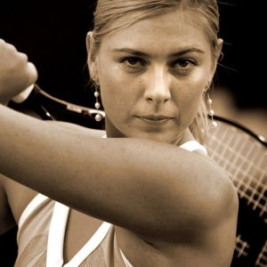 Maria Sharapova Ação de Tênis