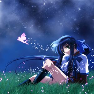 Garota Anime com Fada
