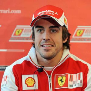 Fernando Alonso Ferrari Corrida