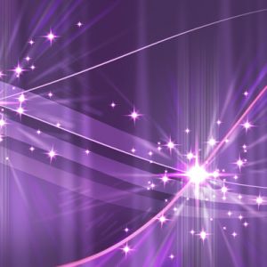 Design Abstrato Roxo com Brilhos