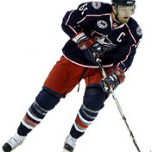 Jogador de Hockey em Ação