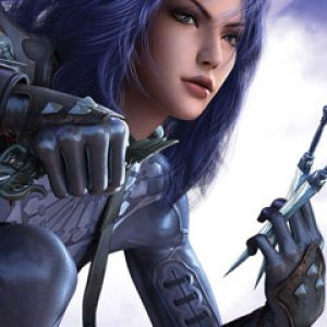 Personagem Fantástico com Adaga