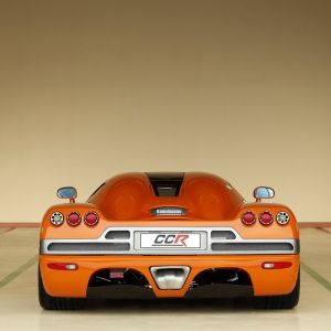 Vista Traseira do Pagani Zonda CCR