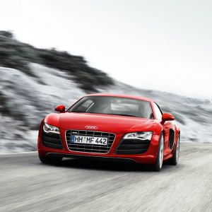 Carro Esportivo Audi R8 Vermelho