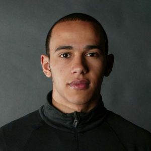 Retrato de Lewis Hamilton