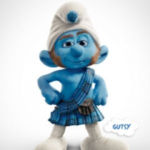 Personagem Gutsy Smurf