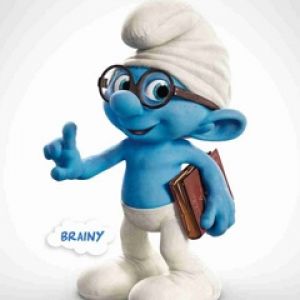 Personagem Brainy Smurf