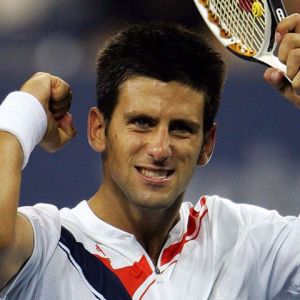 Novak Djokovic Celebração