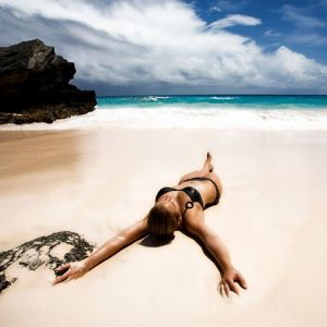 Relaxamento na Praia