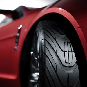 Carro Esportivo Vermelho Elegante