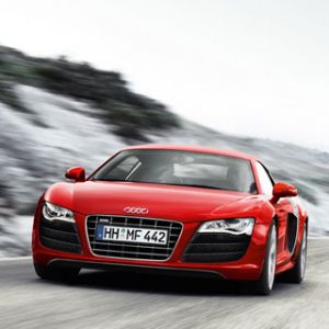 Carro Esportivo Audi R8 Vermelho