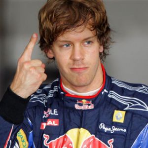 Sebastian Vettel campeão de corrida