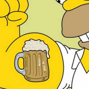 Tatuagem de Cerveja do Homer Simpson