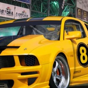 Carro de Corrida Amarelo