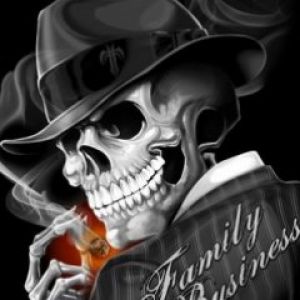 Arte da Família Caveira