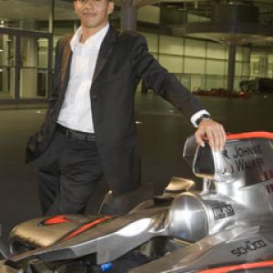 Campeão de Corrida com McLaren